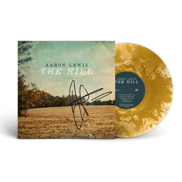 Aaron Lewis - The Hill Exclusive Signed Vinyl (Ghostly Translucent