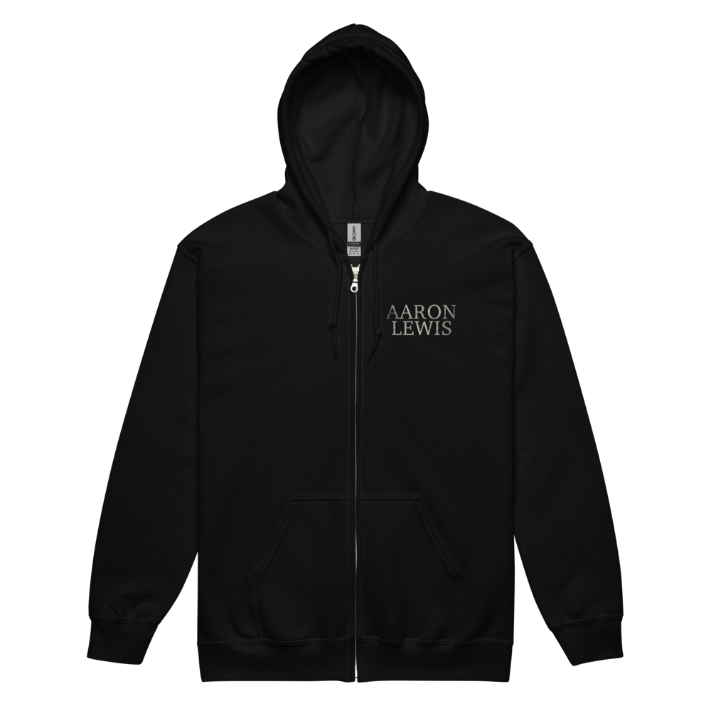 Frayed At Both Ends Zip Hoodie